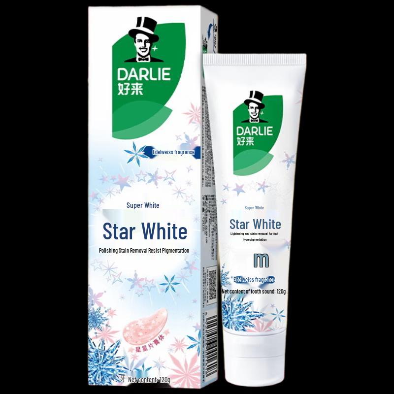 Darlie Starry White Edelweiss Whitening Toothpaste 2-Pack