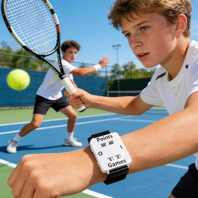 Cricket Portable Tennis Strap Style Wrist Scorer Tennis Sports Scoring Tool Convenient Scoring Portable Easy To Use