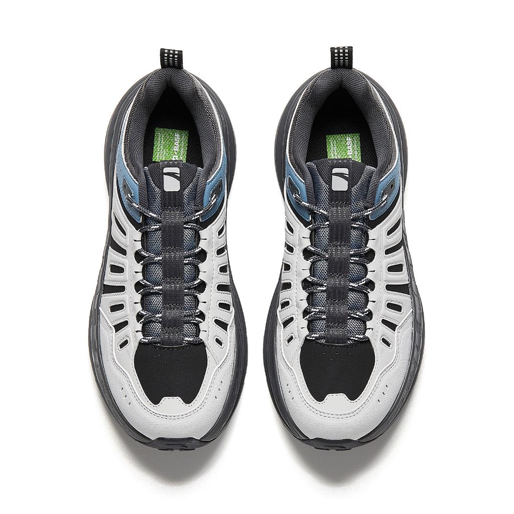 Anta Dragon Claw Thick Sole Comfortable Retro Fashion Trendy Outdoor Non-Slip Low-Top Casual Shoes Men sneaker Gray Black Blue 112618866-2