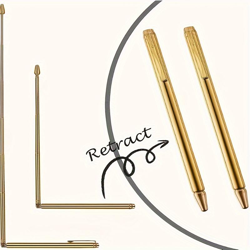 2pcs Feng Shui Dowsing Rods, Retractable, for Divining, Ghost Hunting & Treasure Hunting