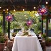 2D Metal Wind Spinner Lotus Flower Design Kinetic Yard Art for Outdoor Garden Balcony Patio Decor Autumn Gift