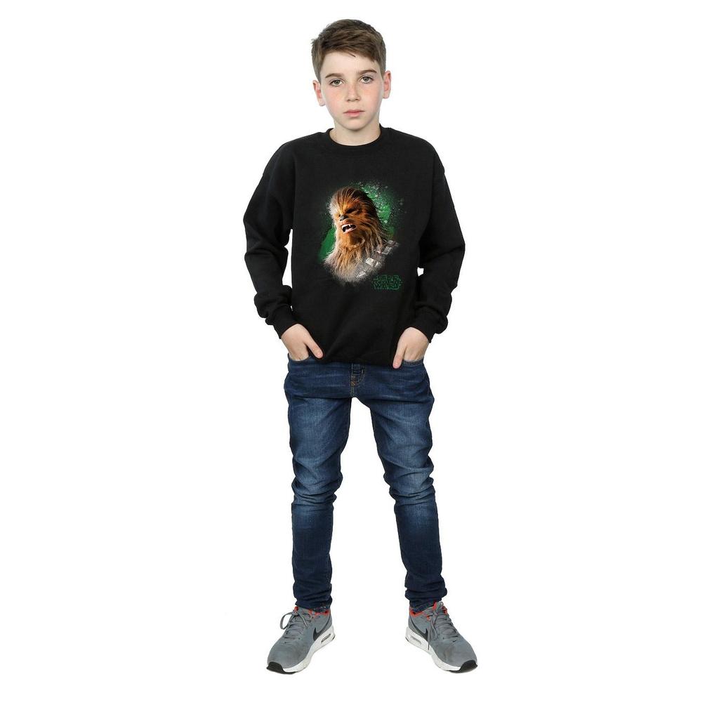 STAR WARS Boys The Last Jedi Chewbacca Brushed Sweatshirt