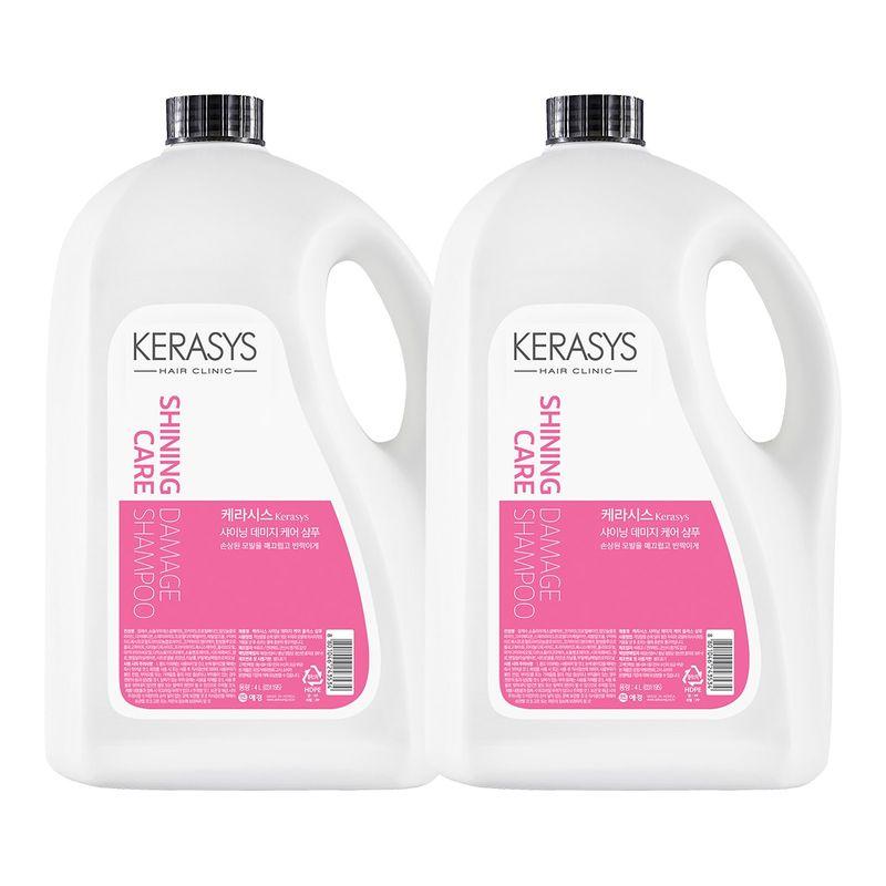 

Kerasys Shining Damage Care Shampoo 4L x 2