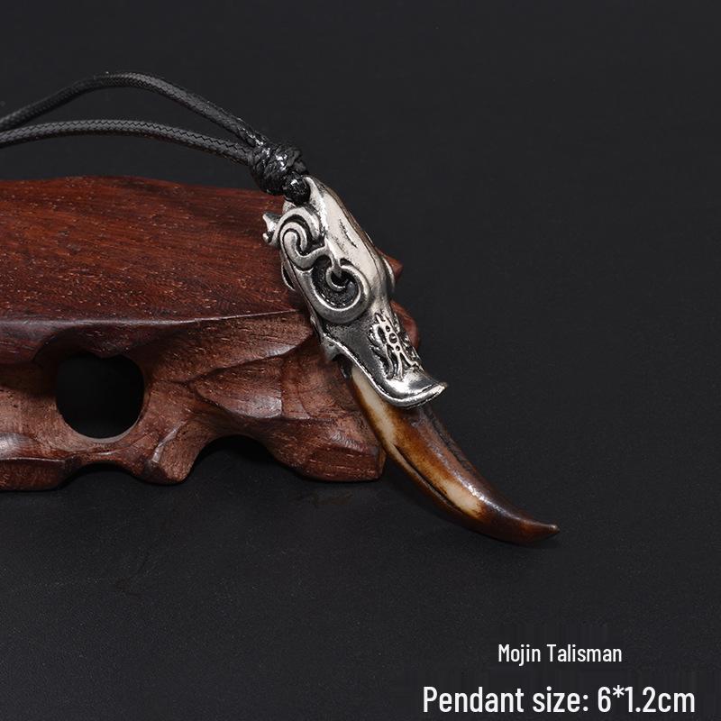 Mojin Talisman Pendant - Inspired by Ghost Blows Out the Lamp: Hu Bayi, Longling Caves, Zhang Yuqi Style