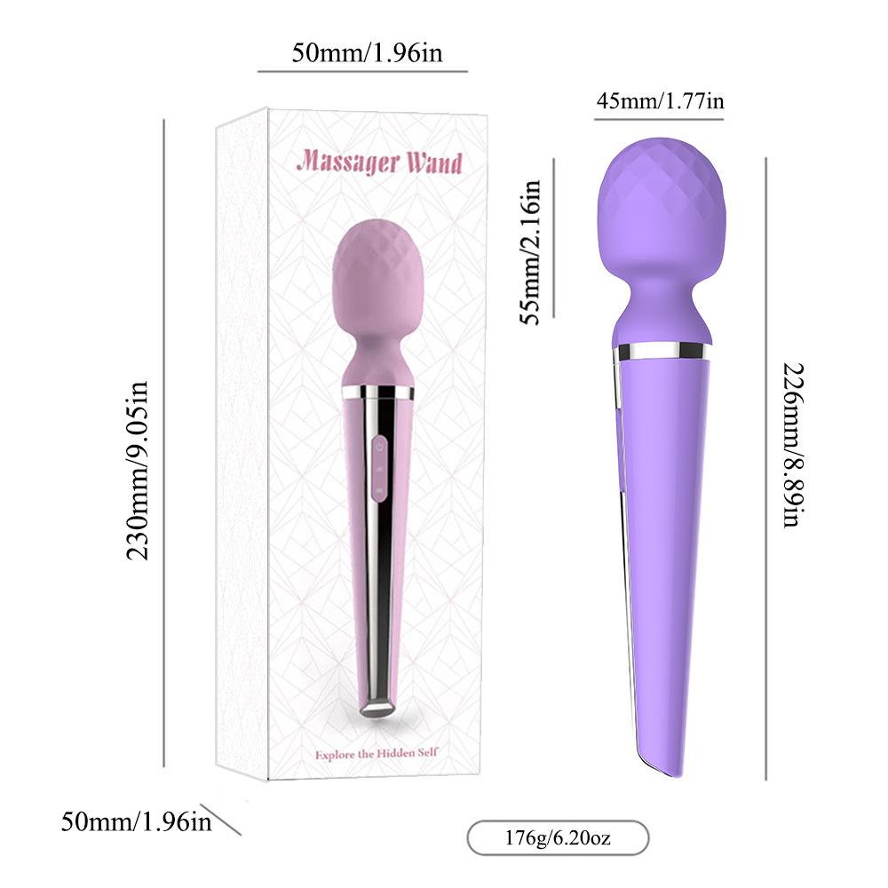 Powerful Vibration Women's Flirting 20 Frequency AV Massage Stick Women's Massager Fun Vibrating Stick Sex Toys Joinjjtoy