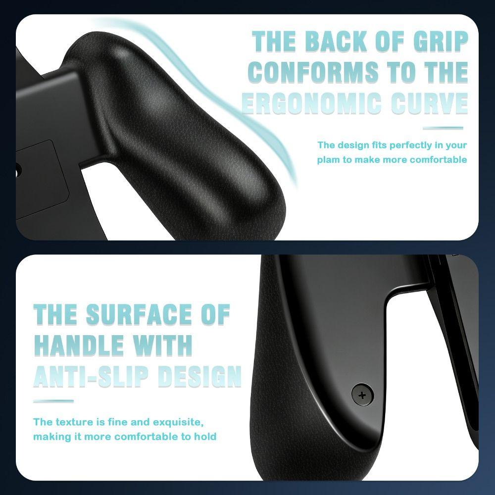 Comfort Gamepad Holder Ergonomic Handle Grip for Nintendo Switch 2 JoyCon Gaming