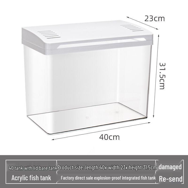 Acrylic High-Definition Fish and Turtle Tank for Living Room 