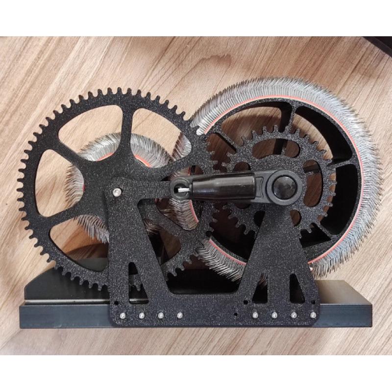 Hand-Cranked Wool Felt Color Mixer & Carding Machine for Spinning