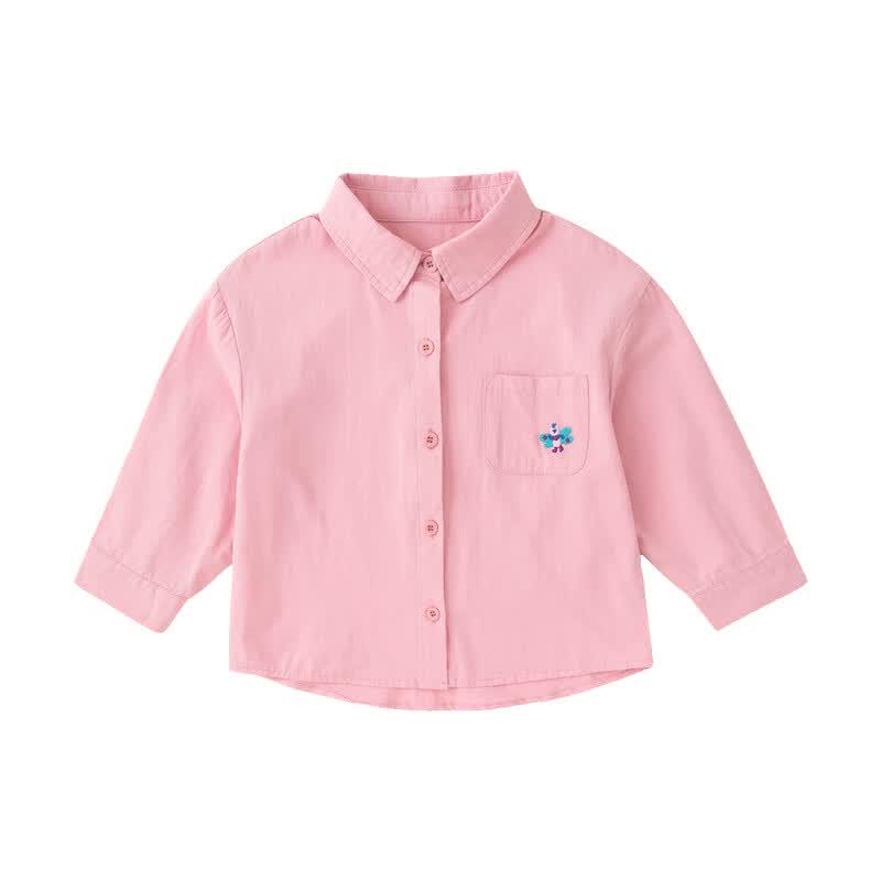 Kids' Pure Cotton Long-Sleeve Shirt