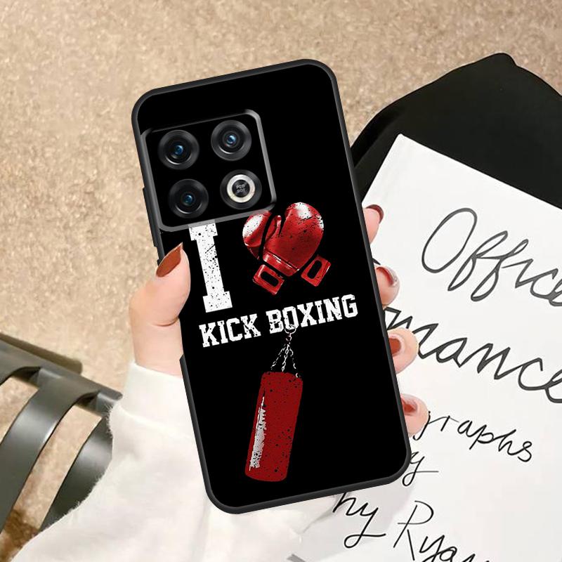 Box Boxing Kick Boxing Fight Case For OnePlus 10 Pro 10T 8T 13T 15 13 12 11 15R 13R 12R Nord 5 CE 4 2 3 Lite N20 N30 Cover
