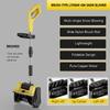 1200W Electric Push Snow Blower Cordless Snow Thrower High Power Snow Shovel Foldable Snow Cleaner Snow Sweeper (No Battery)