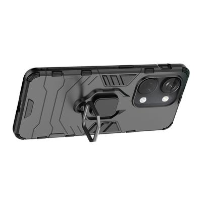 For OnePlus Nord 3 5G/Ace 2V TPU+PC Dual Layered Phone Case Finger Ring Kickstand Cover