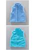 Kids' Fleece Vest for Boys & Girls, Thick Outerwear for Spring To Winter, Kindergarten Uniform with Logo Print