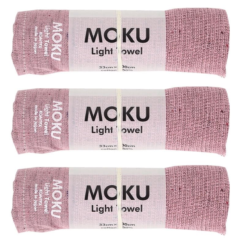 

Полотенце Imabari Contex MOKU Light Towel Pink set [Contex] 3 шт. розовый