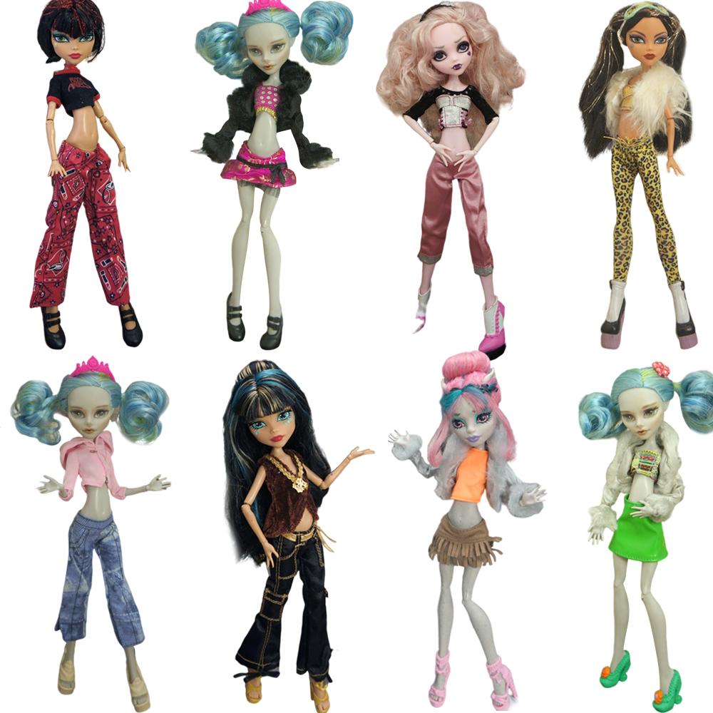 NK Mix 27 CM Doll Clothes 10.5 Inch Doll Accessories Party Cosplay Collection Skirt Coat Fashion Dress 11" Doll House Toy JJ