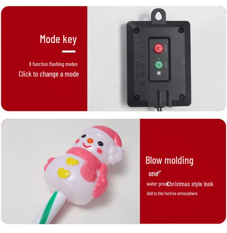 Christmas LED Snowman Garden Decorative Outdoor Lights