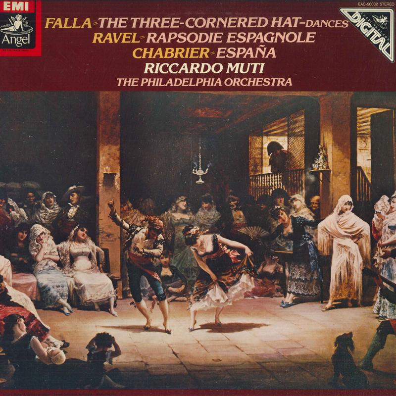 

LP Record RICCARDO MUTI, THE PHILADELPHIA ORC - Chabrier: Rhapsody Espanol / Ravel: EAC90032PROMO ANGEL Japan Classical Used