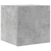 Wall Mounted TV Cabinet Concrete Grey 30.5 X 30 X 30 Cm