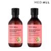 MEDIALL Scalp Cleansing, Hair Loss, Dandruff Relief, Mildly Acidic Shampoo, 100ml (2 Bottles) with Healing Bouquet Scent