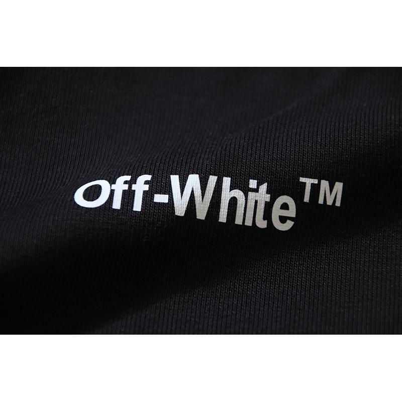 1316 Off-White 2025 Autumn/Winter New Wave Line Slant Stripe Printed Hoodie Men's and Women's Hoodie