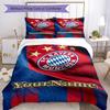Fc Bayern Monaco 10 Personalizza il tuo nome Set Biancheria da Letto Copripiumino Traspirante con Federe Decorazione per la Casa Regalo di Compleanno