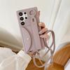 Wrist Strap Crossbody Wallet Case for Samsung Galaxy S25 Ultra S24 FE S23 S22 S21 Plus A56 A36 A26 A16 A55 A24 A54 Card Solt