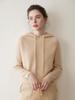 Hooded Women's Cashmere Sweater - Soft, Versatile, Korean-Style Knitwear for Autumn & Winter