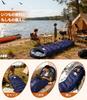 AYO All-Season Winter Sleeping Bag, Envelope-Style, Ultra-Lightweight, Guest Comforter, Super Warm, Cold-Resistant, Waterproof, Compact, 1.4kg/1.8kg,