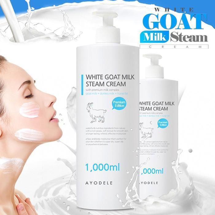 

[AYODELE] High-Moisture Goat Milk Moisture Cream 1,000ml (2131784)