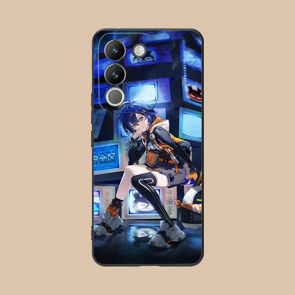 ZZZ Belle Phone Case for VIVO V60 V50 V40 V30 V29 V27 V25 V23 Pro Lite 5G Soft TPU Shockproof Cover
