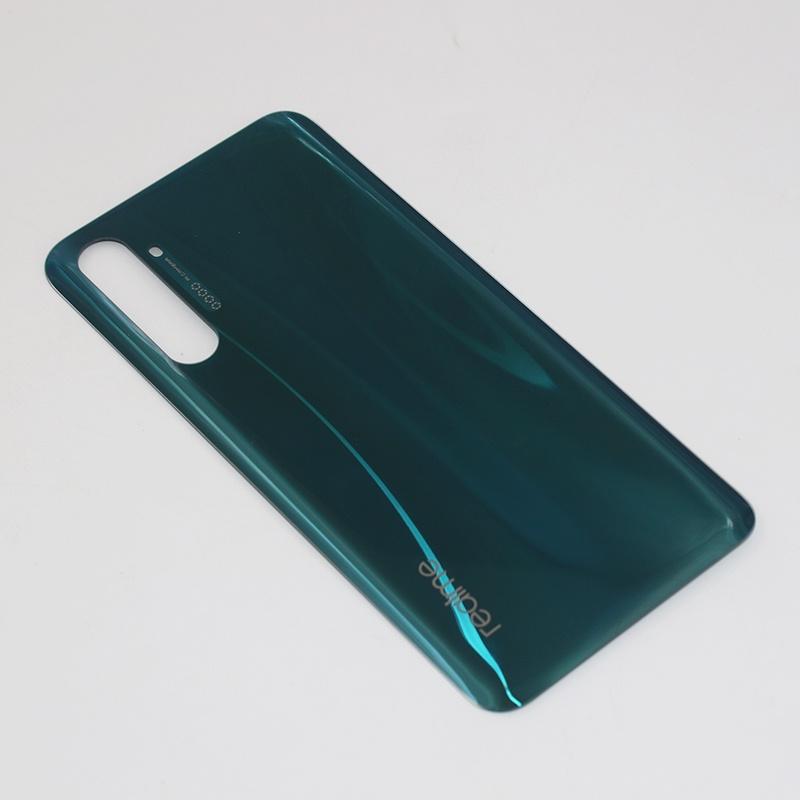

Задняя стеклянная крышка аккумулятора для OPPO Realme X2, корпус задней двери Realme xt, задняя крышка, запасные части для ремонта Realme XT зелёный