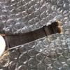 Used RADO quartz watch gold dial date display