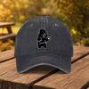 Eomson Black Bear Print Baseball Cap Unisex Fashion Duckbill Hat Suitable for Outdoor Sports Fitness Travel And Outings Multi
