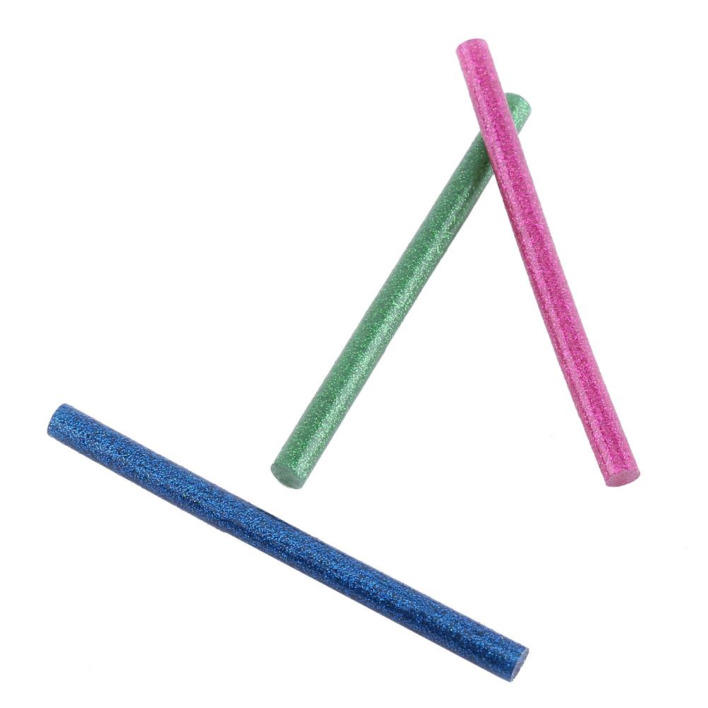 30pcs Mix Color Hot Melt Glue Stick Adhesive Sticks Kit Craft Attaching DIY Tools
