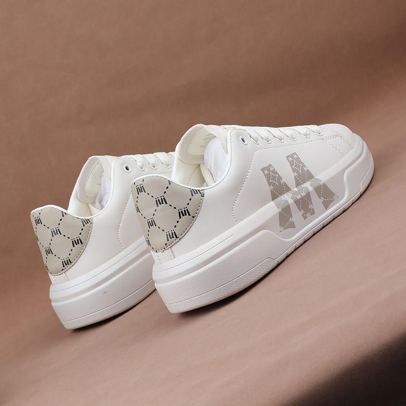 Men's Forrest Gump shoes new round head heightening sports and leisure shoes student British simple white shoes large size