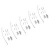 5 Set Furniture Anchors Prevent Tip for Baby Proofing Dresser Wall Safety Fasteners Earthquake Straps