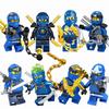 8 Pcs Collectible Action Figures Building Blocks Toys