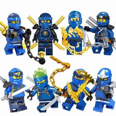 8 Stk. Sammelbare Actionfiguren Bausteine Spielzeug