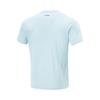 Li-Ning Quick-Dry Sports Printed Short Sleeve T-Shirt Unisex Tops Light-Sky-Blue AHSV103-2