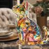 Elegant Exotic Cat Table Decoration Sculptures Home And Office Decorations Classic Animal Themed Thanksgiving Decorations 2026