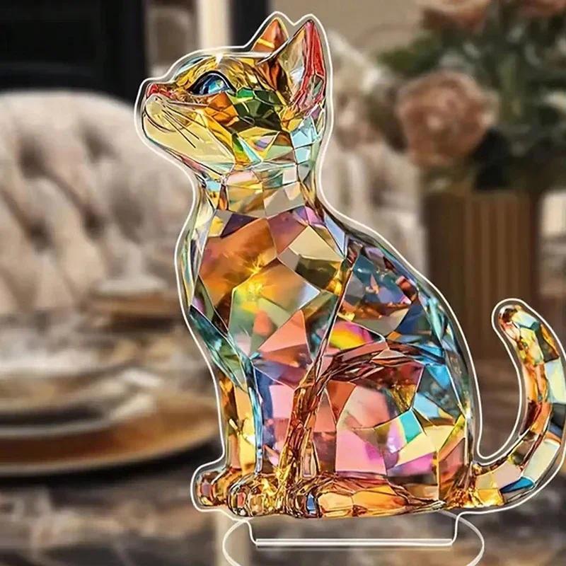 Elegant Exotic Cat Table Decoration Sculptures Home And Office Decorations Classic Animal Themed Thanksgiving Decorations 2026