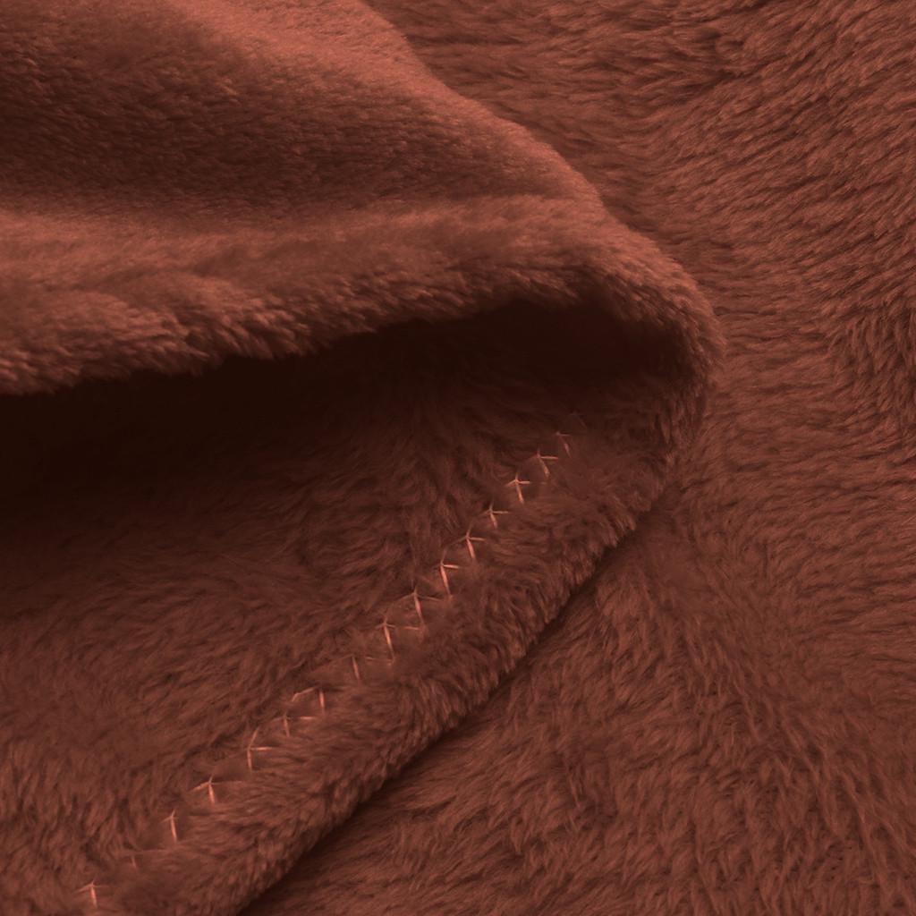 Solid Soft Living Room Bedroom Conditioning Bed Blankets for Sofa Bedding