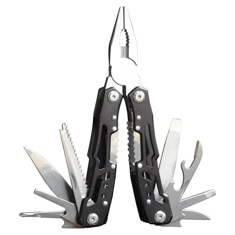 Stainless Steel Multi-tool Pliers Outdoor Combination Knife PliersMulti-purpose Pliers Tools Folding Portable
