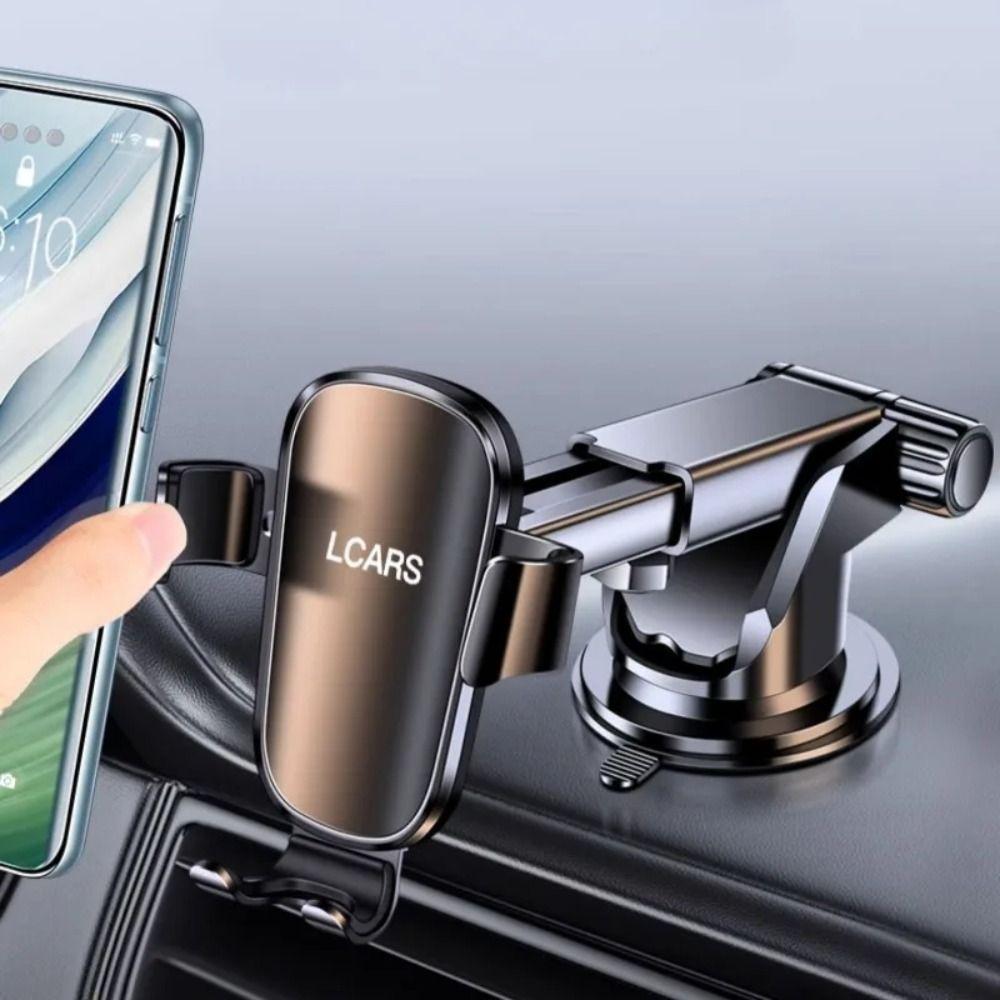 360 Degree Rotating Mobile Phone Holder Console Clip Car Navigation Bracket  Lazy People