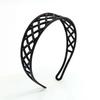 Point Headband Thick Headband Angel Shushu Cubic Mesh Black