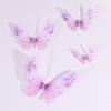 50Pcs Double Layer Butterfly Appliques Translucent Clothes Sewing Patch  Garment Design Materials