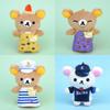 Rilakkuma Toy Plush Keychain Cartoon Animal Stuffed Doll Decoration Kids Gift