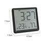 ABS Number Electronic Clock Plastic Desktop Table Wall Clocks Magnetic Alarm Clock  Refrigerator