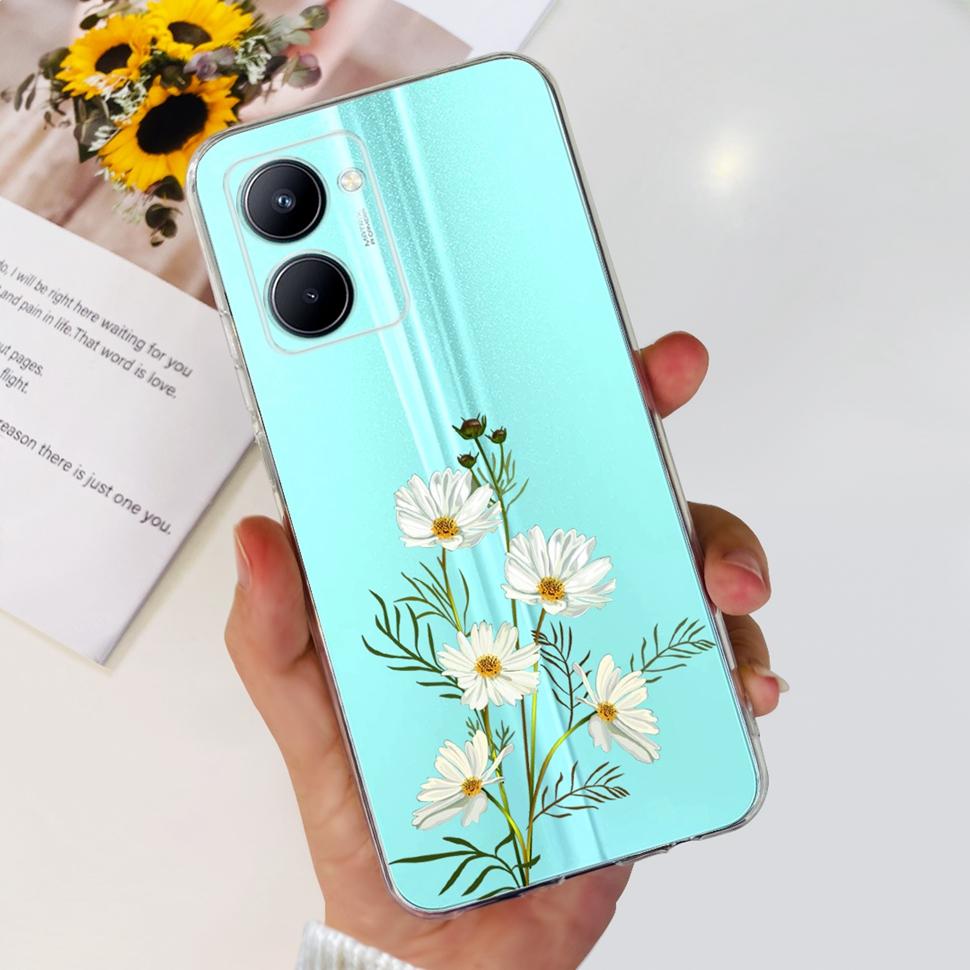 For Realme C33 Case RMX3624 Cute Fashion Phone Cases Soft Silicone Back Cover For Realme C 33 C33 4G Bumper Shockproof Shell