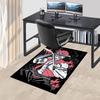 1pc Anime Cartoon Design Chair Mat - Kyojuro Rengoku Inspired Office Rug, Non-Slip Carpet for Desk, Home Decor, Living Room, Bedroom, Game Room, Birth